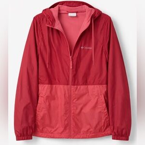 Columbia Sportswear Company Vibrant Red/Pink Fleece Jacket